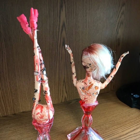 Halloween Custom Barbie Style Doll Decorations - Picture 5 of 8